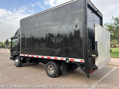 2008 Isuzu NPR-HD 14' Box Truck w/LiftGate Factory Onyx Black  LOW LOW MILES, NO DEF REQUIRED - Photo 8 - Scottsdale, AZ 85257