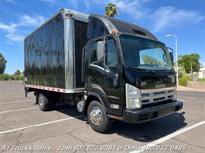 2008 Isuzu NPR-HD 14' Box Truck w/LiftGate Factory Onyx Black LOW LOW MILES, NO DEF REQUIRED - Photo 16 - Scottsdale, AZ 85257