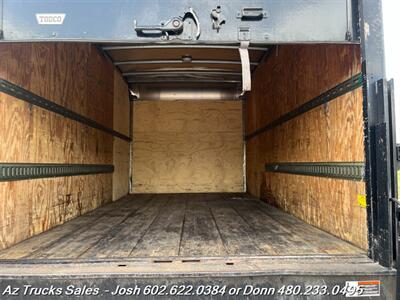 2008 Isuzu NPR-HD 14' Box Truck w/LiftGate Factory Onyx Black  LOW LOW MILES, NO DEF REQUIRED - Photo 25 - Scottsdale, AZ 85257