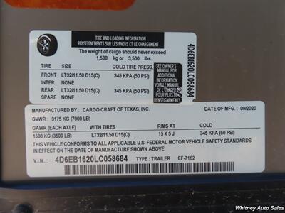 2021 Cargo Craft 7x16 Enclosed   - Photo 23 - Durango, CO 81301