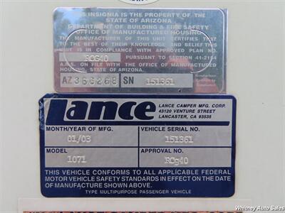 2003 Lance 1071 10'6   - Photo 5 - Durango, CO 81301