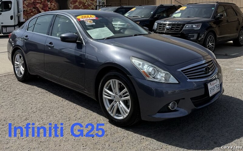 2011 INFINITI G Sedan 25 Journey