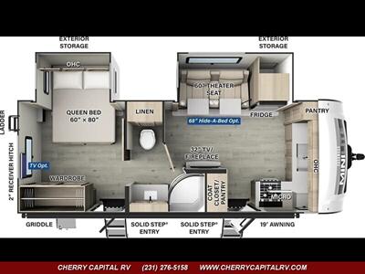 2025 Forest River ROCKWOOD MINI LITE 2516S   - Photo 32 - Grawn, MI 49637