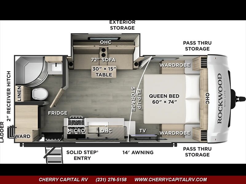 2026 Forest River Rockwood Mini Lite 2109s   - Photo 1 - Grawn, MI 49637