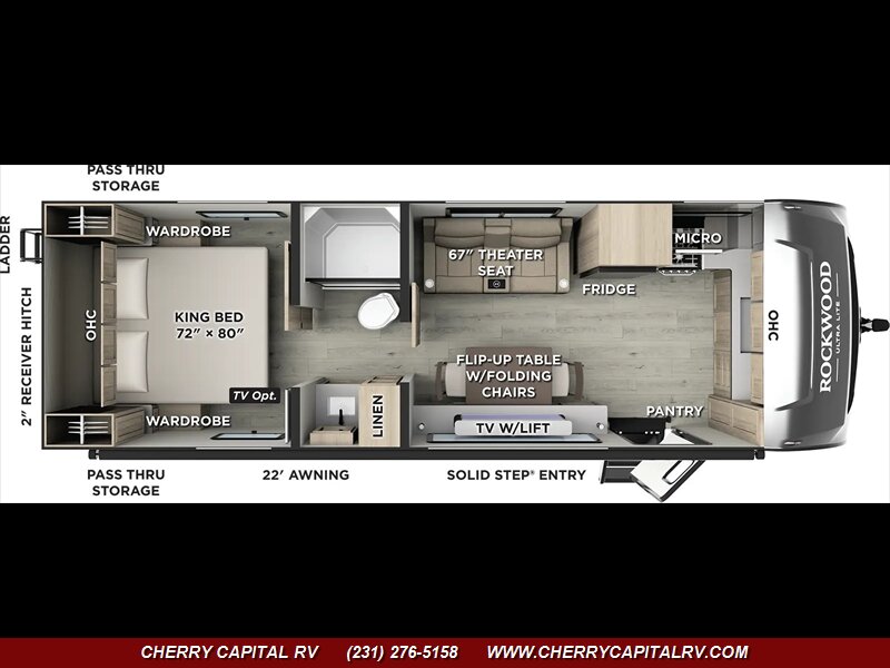 2026 Forest River Rockwood Ultra Lite 301FKT   - Photo 1 - Grawn, MI 49637