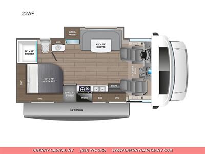 2024 Entegra Coach Odyssey SE 22AF   - Photo 2 - Grawn, MI 49637