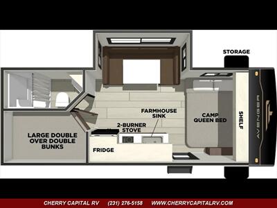 2026 Forest River Primetime Avenger 18DBS