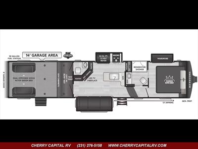 2026 Keystone Fuzion Impact 367 Fifth Wheel - Photo 2 - Grawn, MI 49637