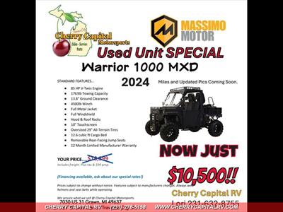 2024 MASSIMO WARRIOR 1000 MXD   - Photo 6 - Grawn, MI 49637