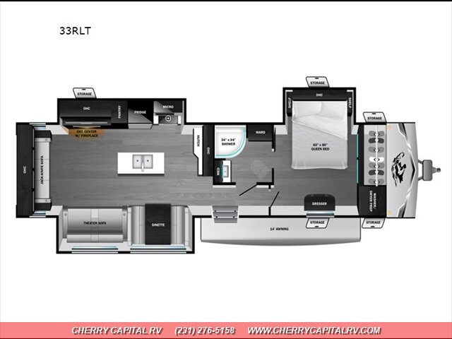 2026 Open Range Colt 33RLT   - Photo 1 - Grawn, MI 49637