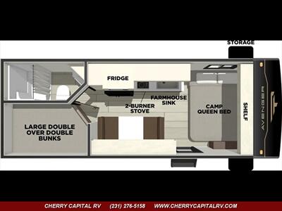2026 Prime Time RV Avenger 17DBX   - Photo 2 - Grawn, MI 49637