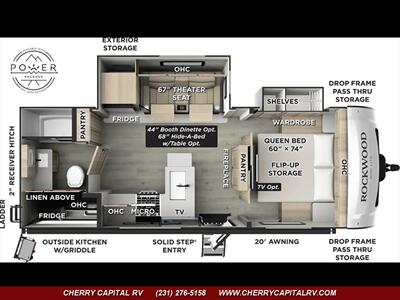 2026 Forest River Rockwood Mini Lite 2513S - Photo 3 - Grawn, MI 49637