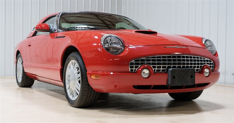 Torch Red Clearcoat 2002 Ford Thunderbird Deluxe RWD Convertible Rear-Wheel Drive Automatic