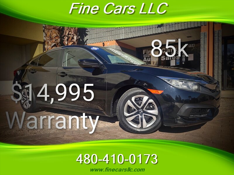 2018 Honda Civic LX   - Photo 1 - Mesa, AZ 85210