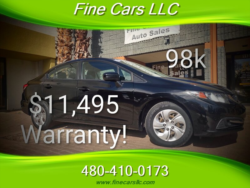2015 Honda Civic LX   - Photo 1 - Mesa, AZ 85210