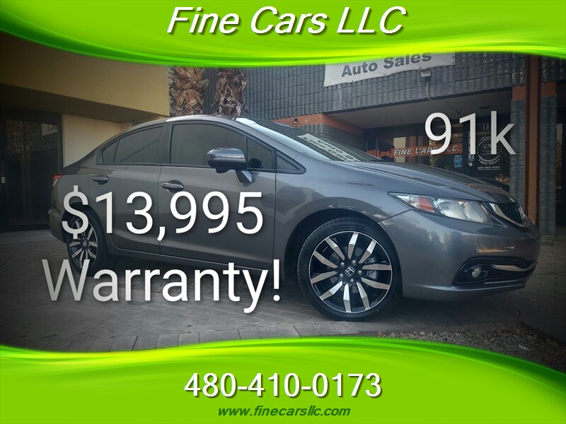 2015 Honda Civic EX-L   - Photo 1 - Mesa, AZ 85210