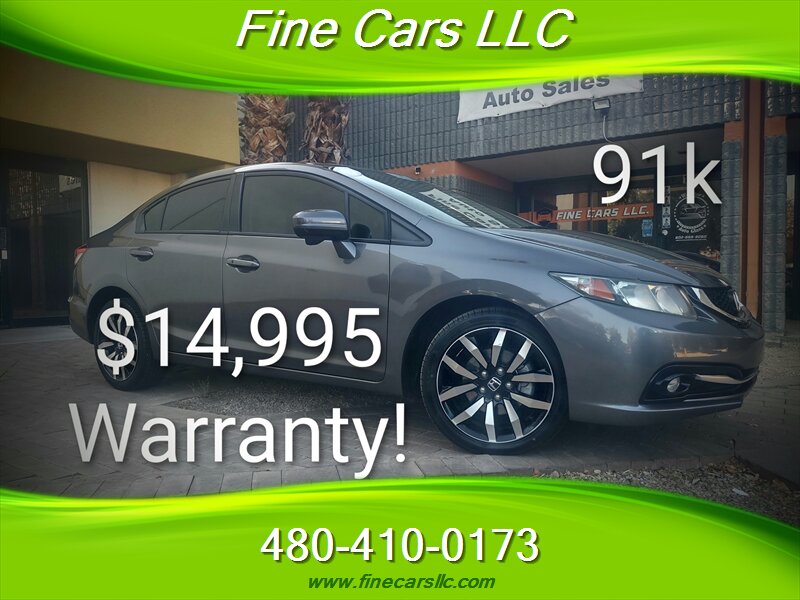 2015 Honda Civic EX-L   - Photo 1 - Mesa, AZ 85210