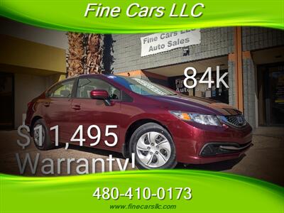 2014 Honda Civic LX   - Photo 1 - Mesa, AZ 85210