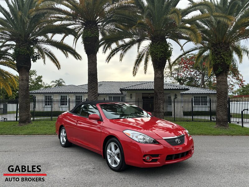 Absolutely Red 2008 Toyota Camry Solara SE V6 Coupe Coupe Front-Wheel Drive Automatic