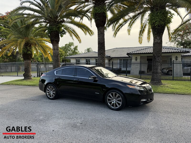 Crystal Black Pearl 2014 Acura TL Sedan Front-Wheel Drive Automatic