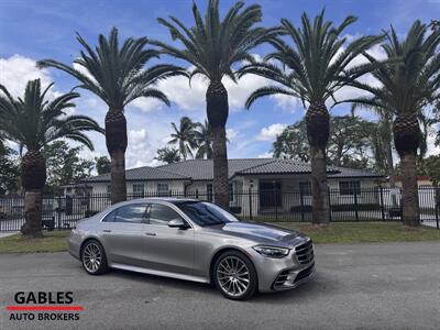 2021 Mercedes-Benz S 580 4MATIC   - Photo 1 - Miami, FL 33165