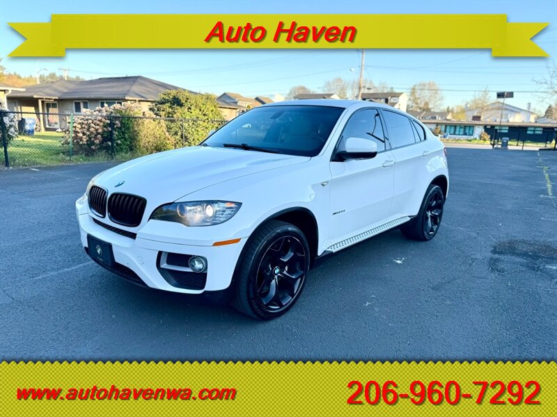 Alpine White 2013 BMW X6 xDrive35i AWD SUV / Crossover All-Wheel Drive Automatic