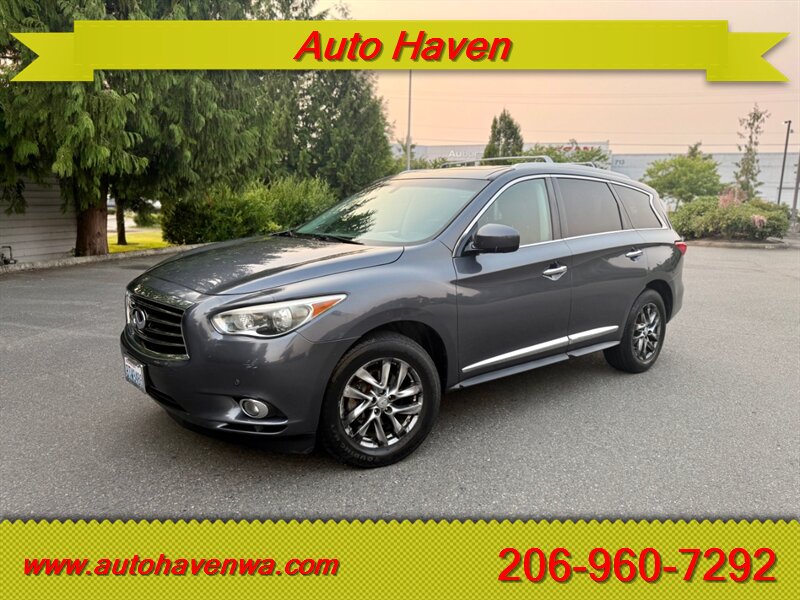 Black 2013 INFINITI JX35 SUV / Crossover All-Wheel Drive Automatic