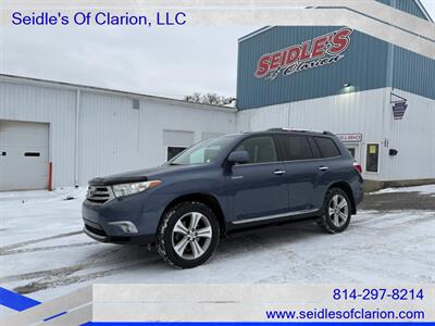 2013 Toyota Highlander 4WD V6 Limited   - Photo 1 - Clarion, PA 16214
