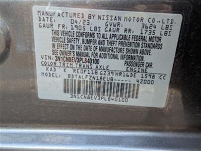 2023 Nissan Versa SV   - Photo 24 - Knoxville, TN 37919