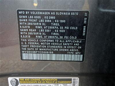 2012 Volkswagen Touareg TDI Sport   - Photo 30 - Knoxville, TN 37919