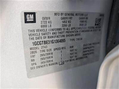 2016 Chevrolet Colorado Work Truck   - Photo 26 - Knoxville, TN 37919