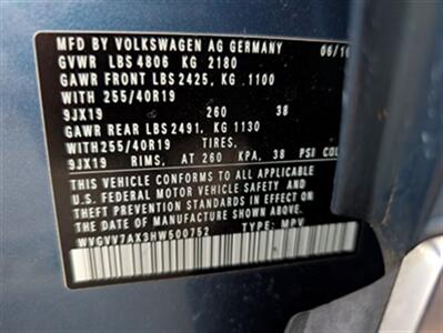 2017 Volkswagen Tiguan 2.0T SEL   - Photo 25 - Knoxville, TN 37919