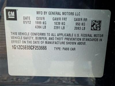 2012 Chevrolet Malibu LT   - Photo 21 - Knoxville, TN 37919