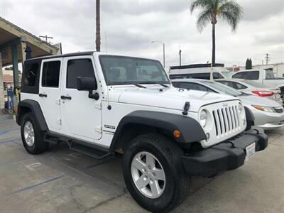 2018 Jeep Wrangler JK Unlimited Sport  4 DOOR SUV