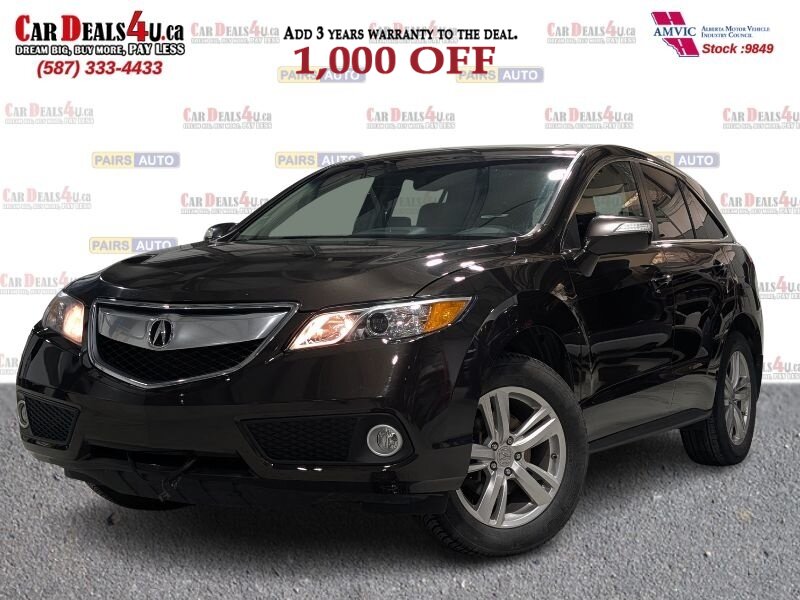 2014 Acura RDX w/Tech - Photo 1 - Calgary, AB T2B 2Y9
