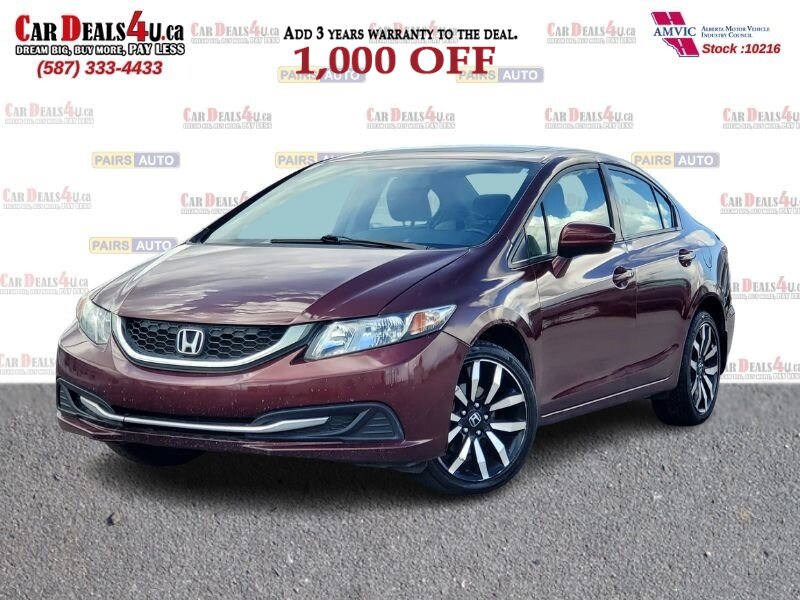 2015 Honda Civic Touring - Photo 1 - Calgary, AB T2B 2Y9