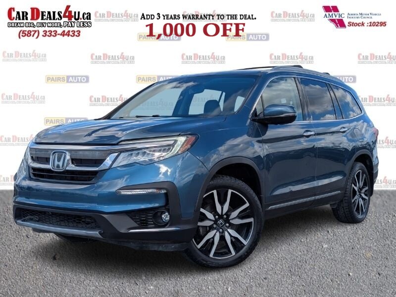 2020 Honda Pilot Touring w/Rear Captain's - Photo 1 - Calgary, AB T2B 2Y9