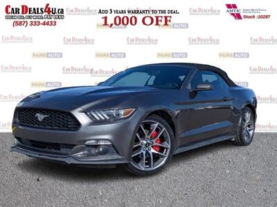2015 Ford Mustang EcoBoost Premium Convertible