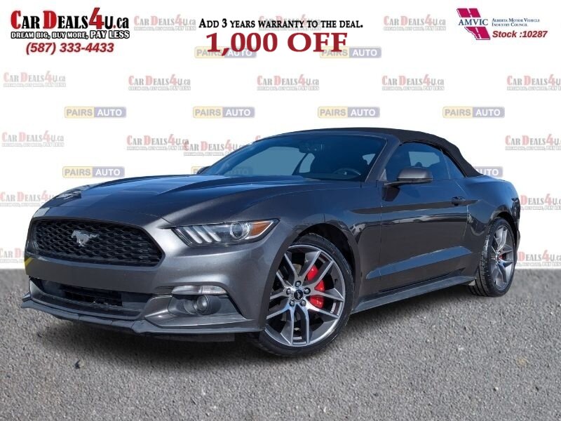 2015 Ford Mustang EcoBoost Premium  