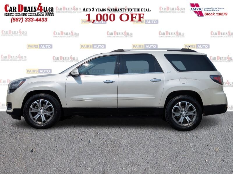 2015 GMC Acadia SLT-2 II 3 Months Warranty Included II  