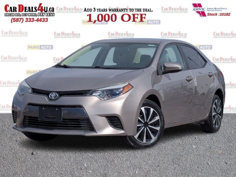 2015 Toyota Corolla LE  