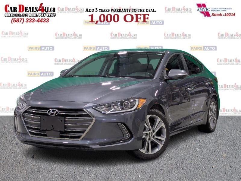 2018 Hyundai ELANTRA Limited - Photo 1 - Calgary, AB T2B 2Y9