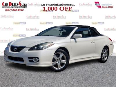 2008 Toyota Camry Solara Sport V6 Convertible