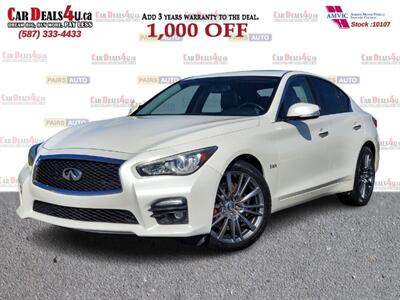 2017 INFINITI Q50 Red Sport 400 Sedan