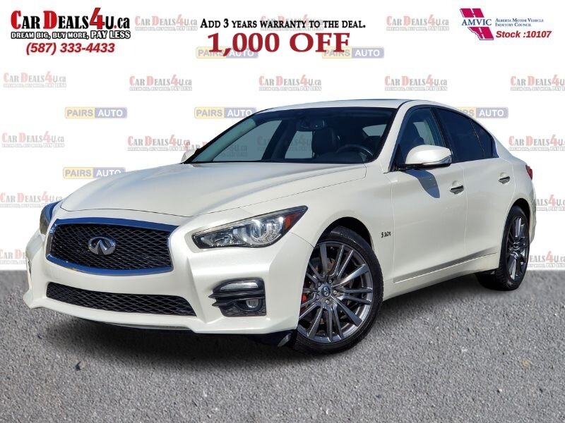 2017 INFINITI Q50 Red Sport 400  