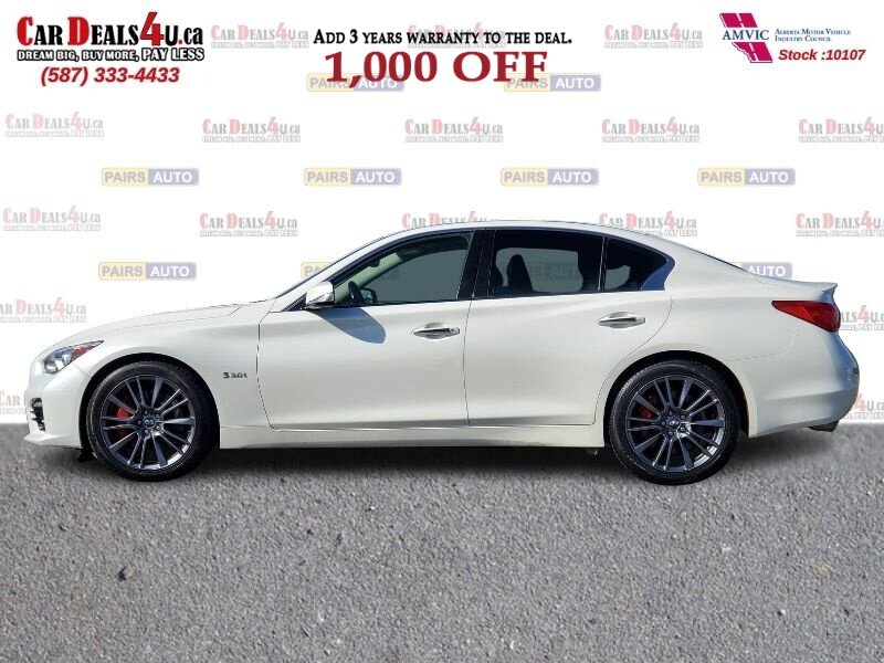 2017 INFINITI Q50 Red Sport 400  