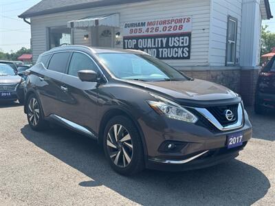 2017 Nissan Murano Platinum   - Photo 1 - Oshawa, ON L1H 3M2