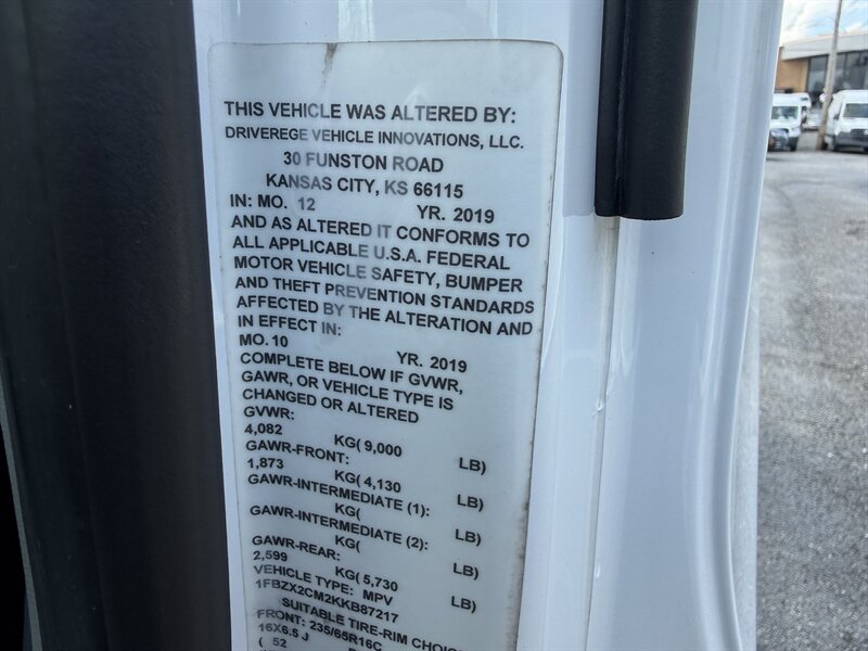2019 Ford Transit 350 XL MOBILITY VAN - Photo 26 - Nashville, TN 37210