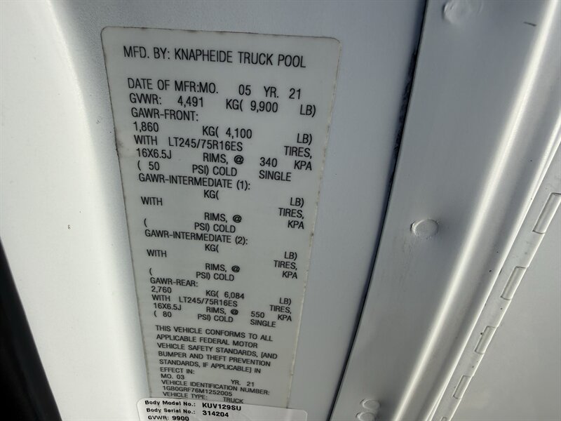 2021 Chevrolet Express 3500 - Photo 48 - Nashville, TN 37210
