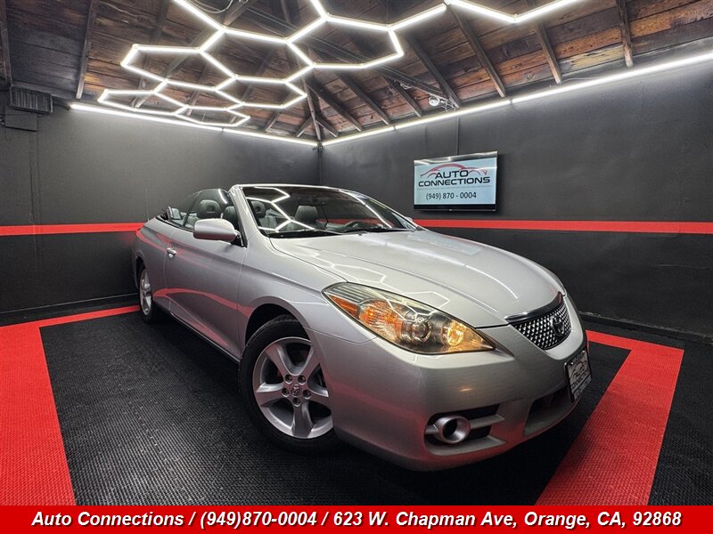 Titanium Metallic 2007 Toyota Camry Solara Convertible Front-Wheel Drive Automatic